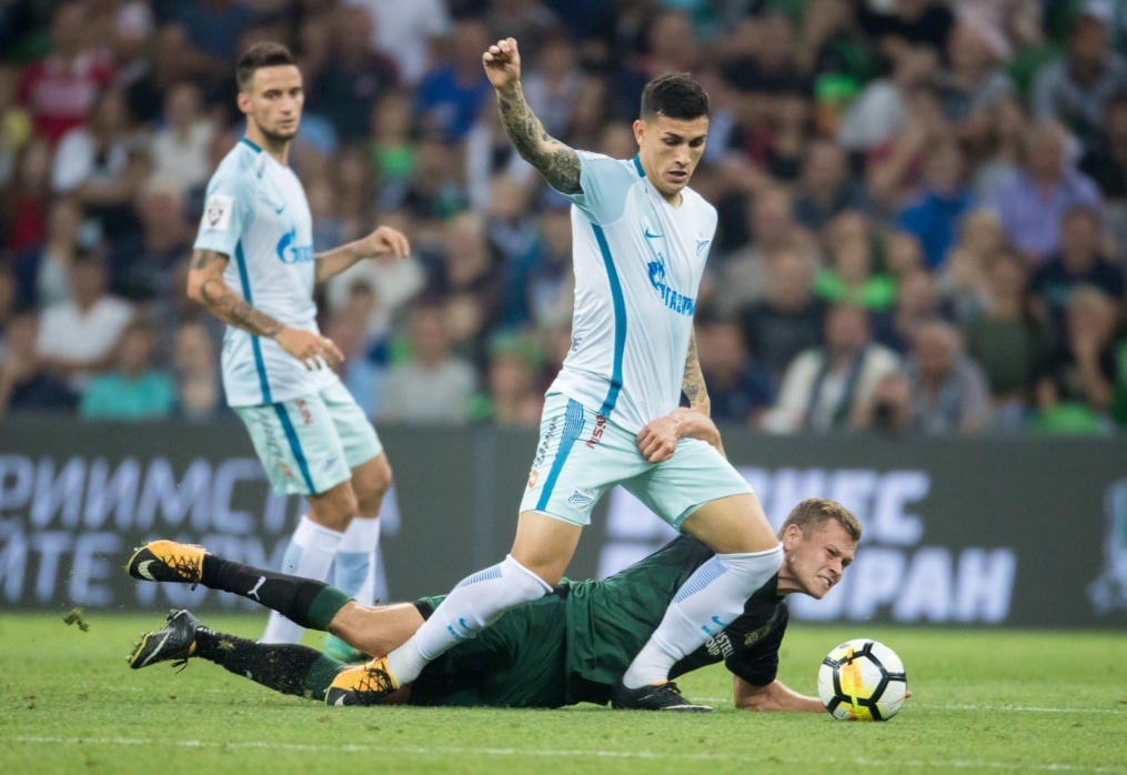 РОСГОССТРАХ-Чемпионат России 2017/18, 11-й тур, «Краснодар» — «Зенит»