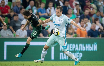 РОСГОССТРАХ-Чемпионат России 2017/18, 11-й тур, «Краснодар» — «Зенит»