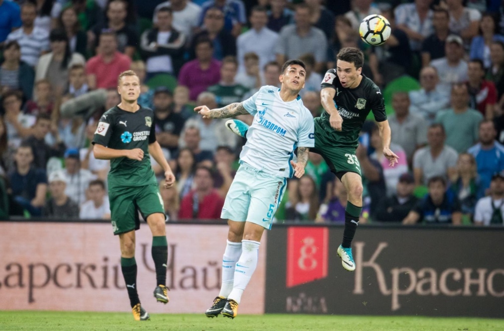 РОСГОССТРАХ-Чемпионат России 2017/18, 11-й тур, «Краснодар» — «Зенит»