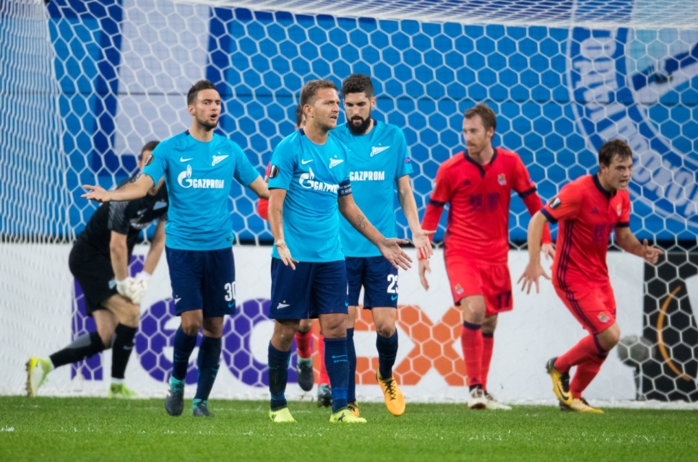 Лига Европы УЕФА 2017/18, «Зенит» — «Реал Сосьедад»