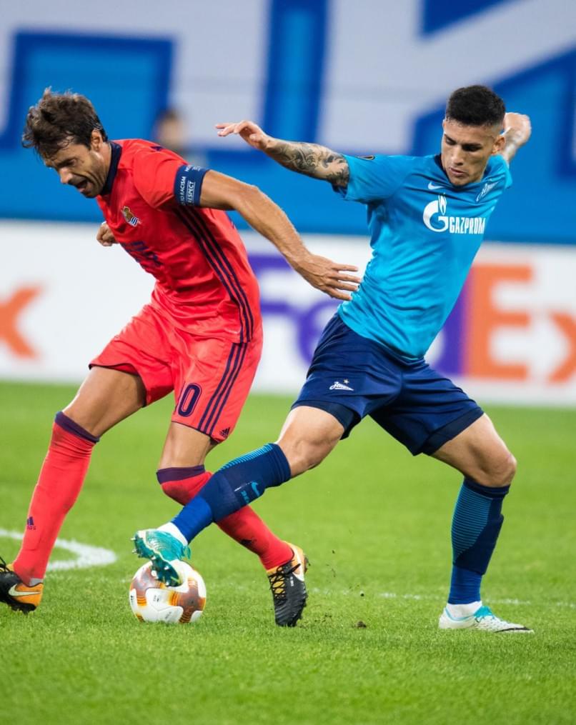 Лига Европы УЕФА 2017/18, «Зенит» — «Реал Сосьедад»