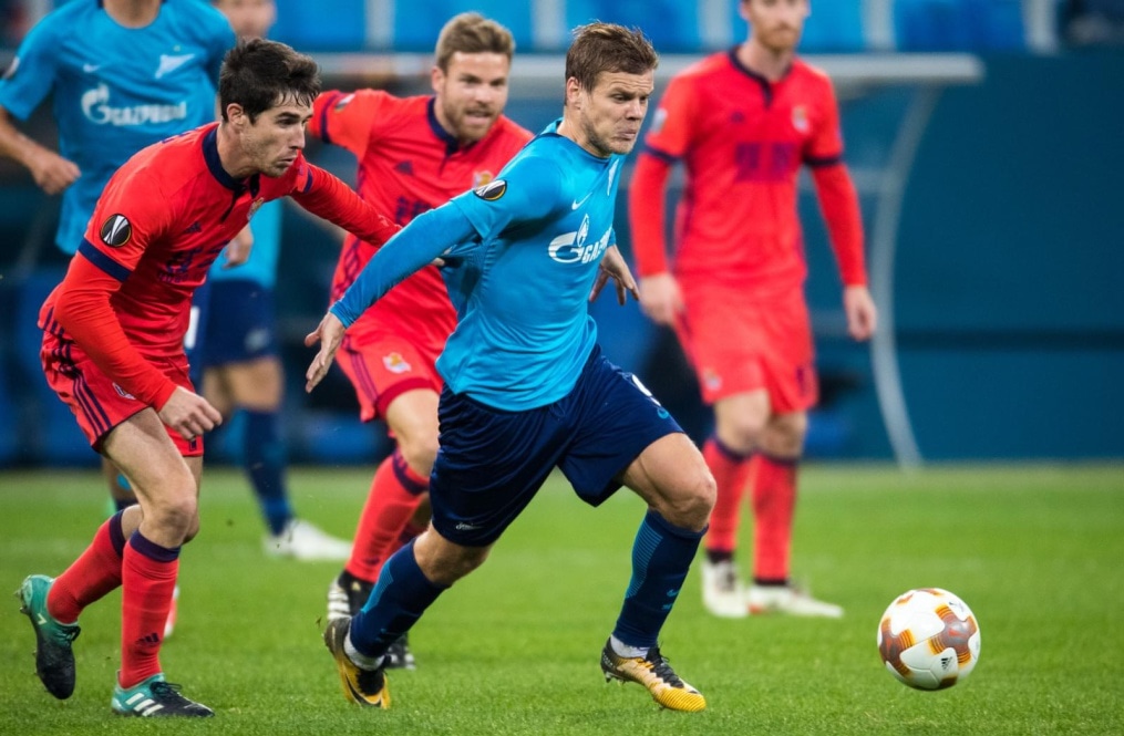 Лига Европы УЕФА 2017/18, «Зенит» — «Реал Сосьедад»