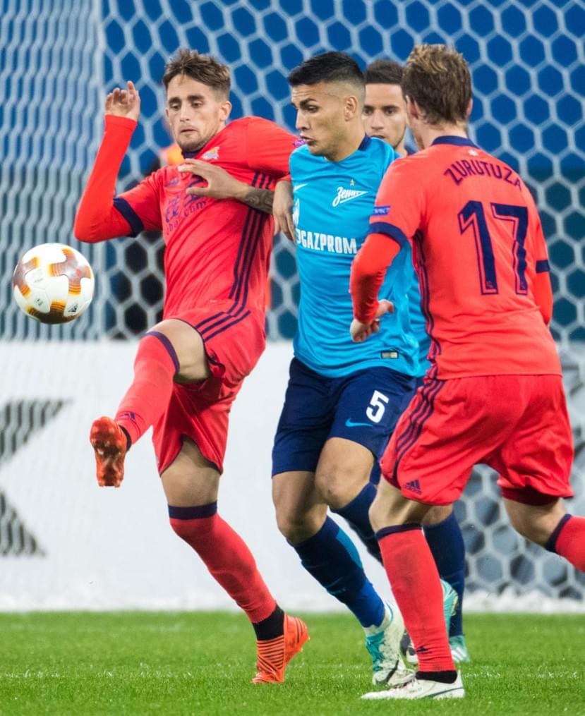 Лига Европы УЕФА 2017/18, «Зенит» — «Реал Сосьедад»