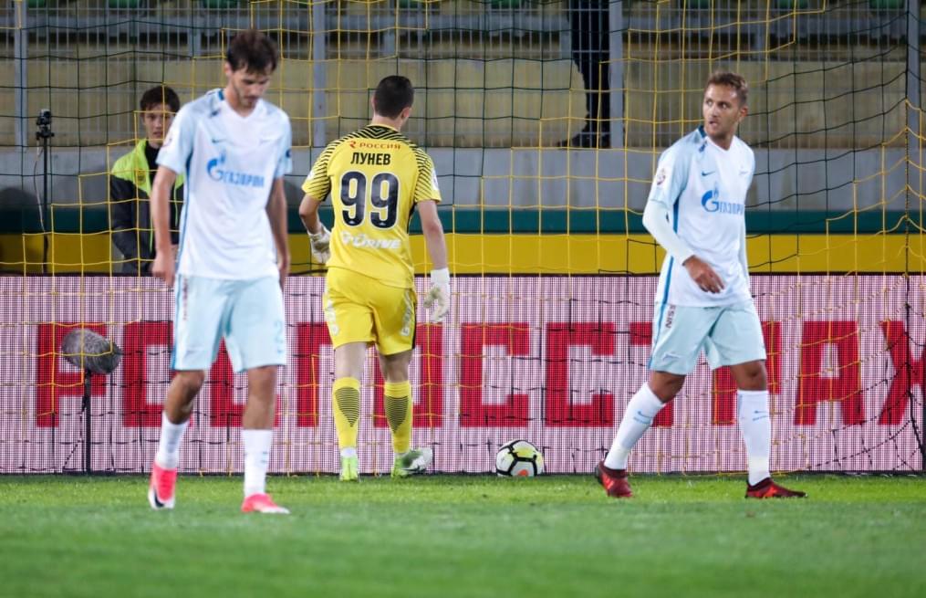 РОСГОССТРАХ-Чемпионат России 2017/18, «Анжи» — «Зенит»