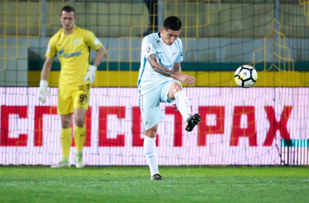 РОСГОССТРАХ-Чемпионат России 2017/18, «Анжи» — «Зенит»