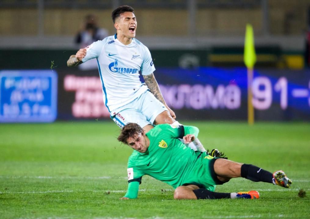 РОСГОССТРАХ-Чемпионат России 2017/18, «Анжи» — «Зенит»