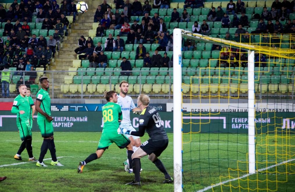 РОСГОССТРАХ-Чемпионат России 2017/18, «Анжи» — «Зенит»