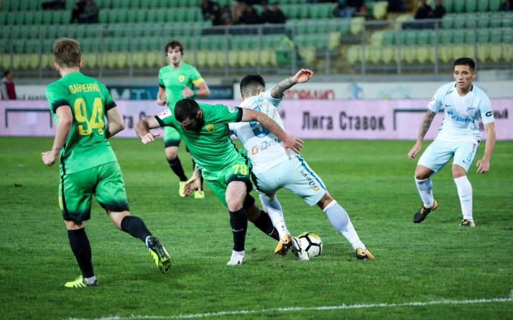 РОСГОССТРАХ-Чемпионат России 2017/18, «Анжи» — «Зенит»