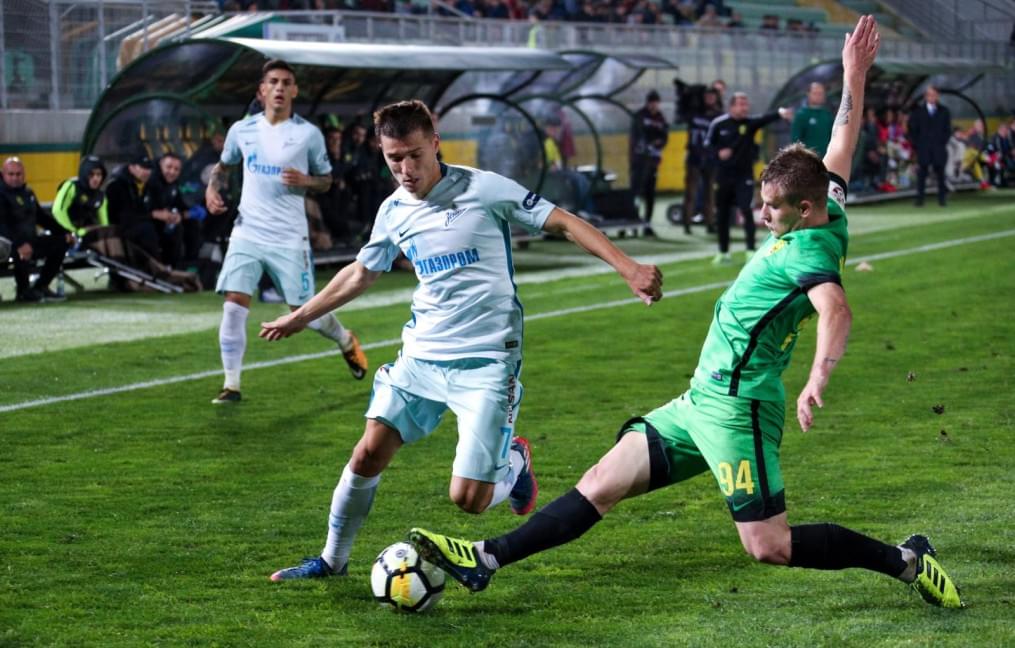 РОСГОССТРАХ-Чемпионат России 2017/18, «Анжи» — «Зенит»