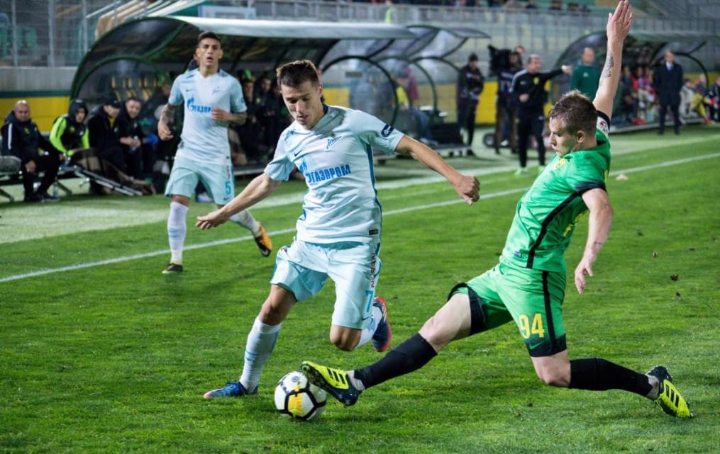 РОСГОССТРАХ-Чемпионат России 2017/18, «Анжи» — «Зенит»