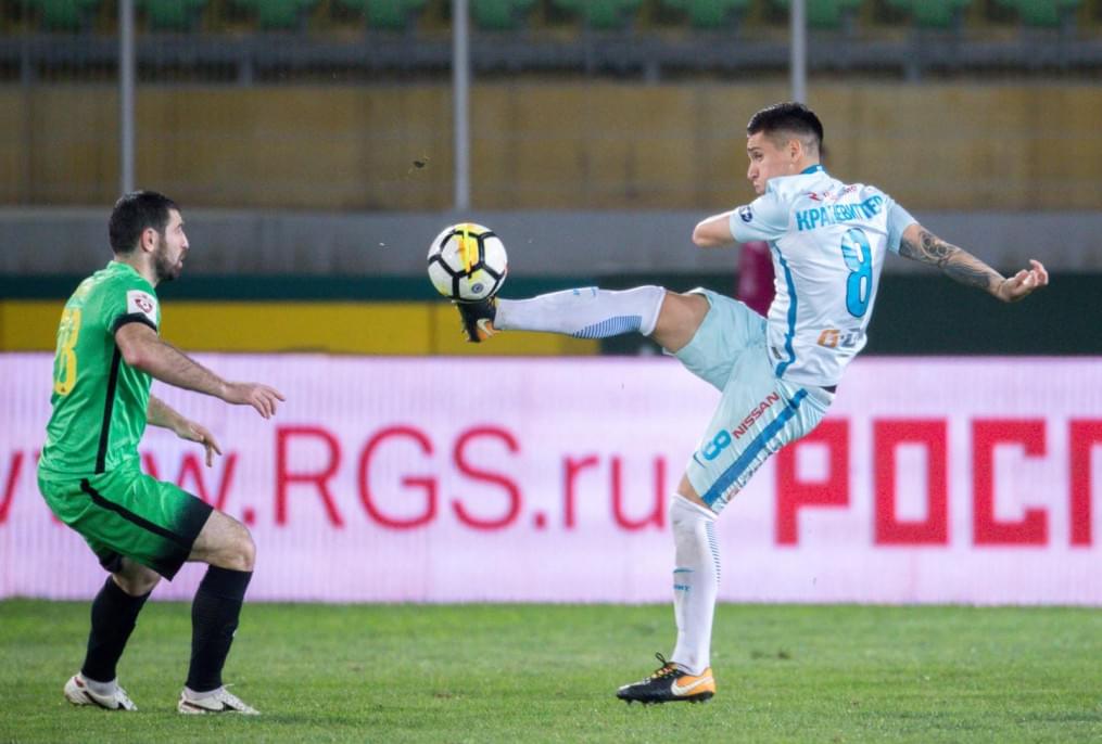 РОСГОССТРАХ-Чемпионат России 2017/18, «Анжи» — «Зенит»