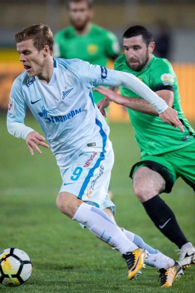 РОСГОССТРАХ-Чемпионат России 2017/18, «Анжи» — «Зенит»