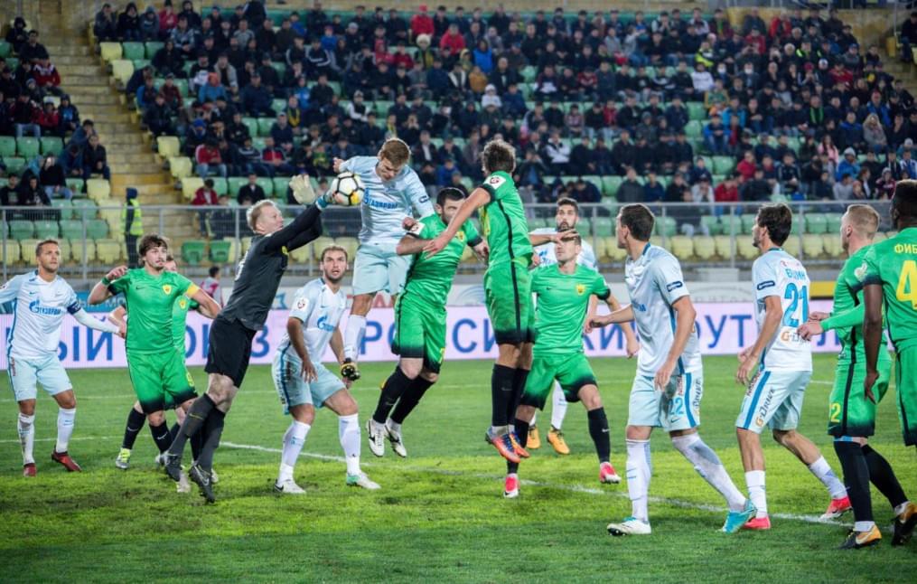 РОСГОССТРАХ-Чемпионат России 2017/18, «Анжи» — «Зенит»