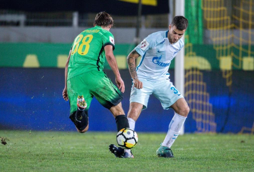 РОСГОССТРАХ-Чемпионат России 2017/18, «Анжи» — «Зенит»