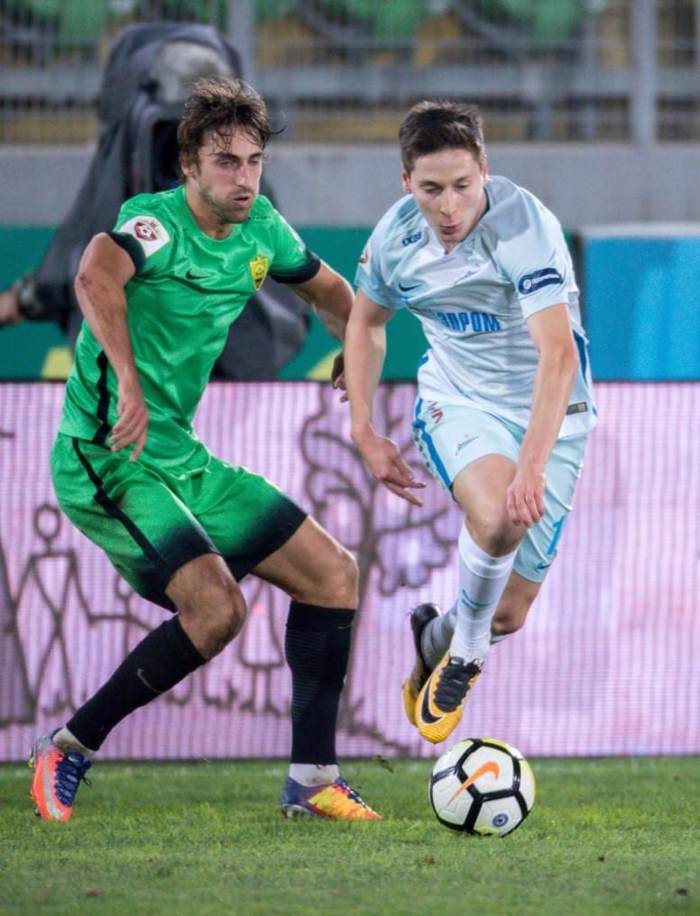 РОСГОССТРАХ-Чемпионат России 2017/18, «Анжи» — «Зенит»