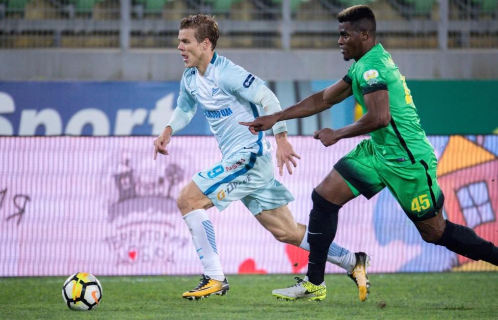 РОСГОССТРАХ-Чемпионат России 2017/18, «Анжи» — «Зенит»