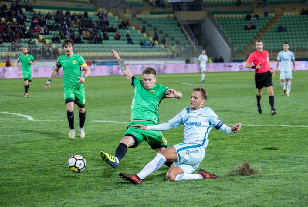 РОСГОССТРАХ-Чемпионат России 2017/18, «Анжи» — «Зенит»