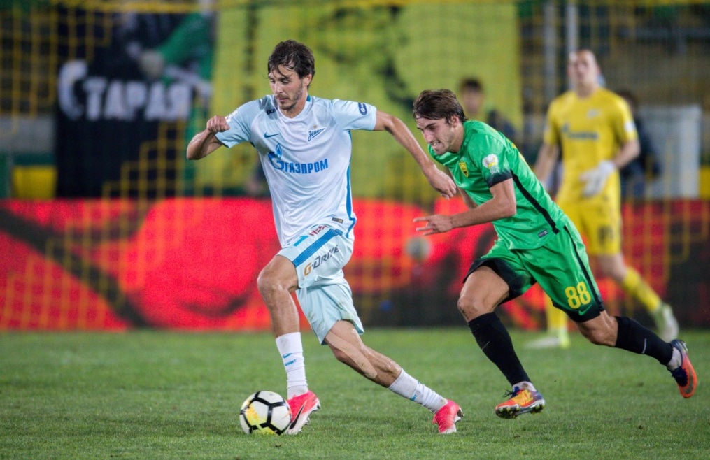 РОСГОССТРАХ-Чемпионат России 2017/18, «Анжи» — «Зенит»