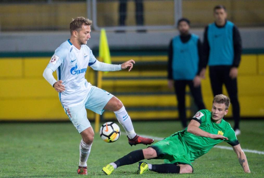 РОСГОССТРАХ-Чемпионат России 2017/18, «Анжи» — «Зенит»