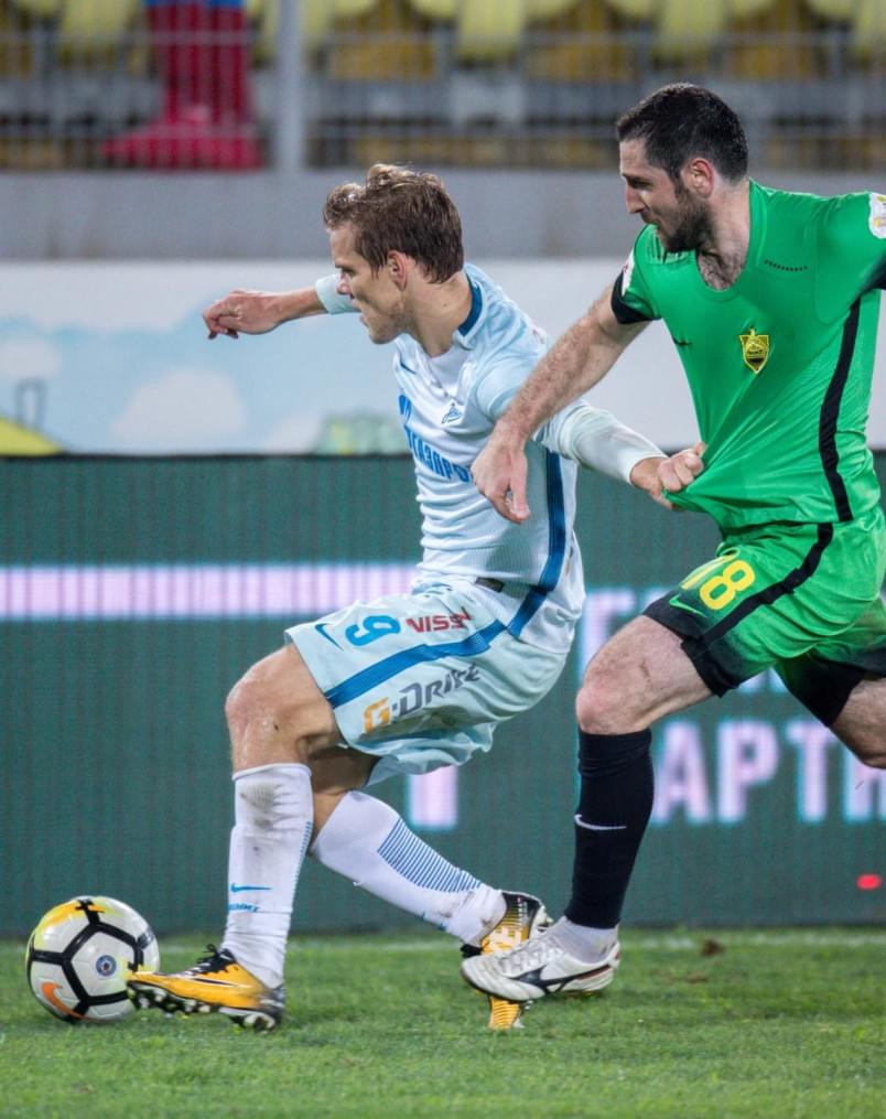 РОСГОССТРАХ-Чемпионат России 2017/18, «Анжи» — «Зенит»