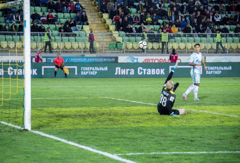 РОСГОССТРАХ-Чемпионат России 2017/18, «Анжи» — «Зенит»