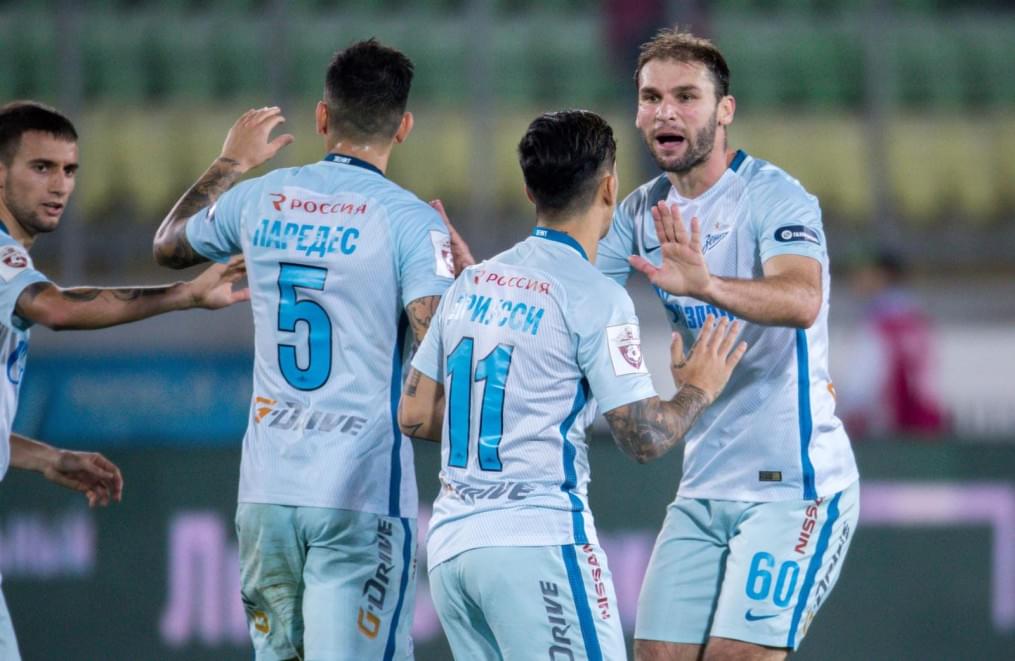 РОСГОССТРАХ-Чемпионат России 2017/18, «Анжи» — «Зенит»