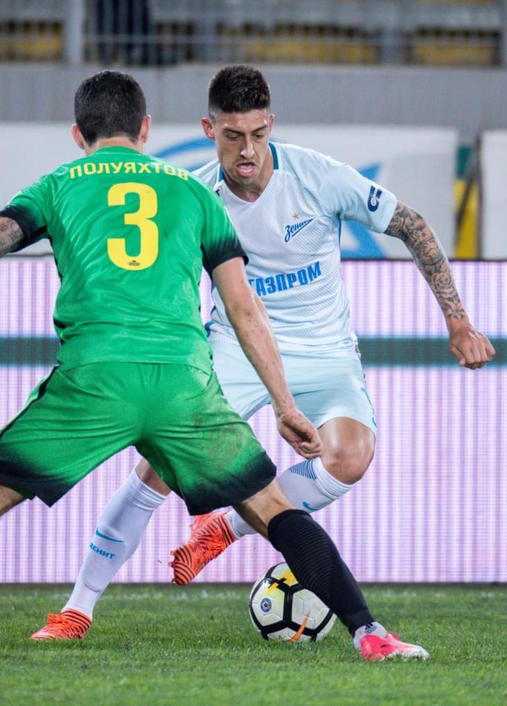 РОСГОССТРАХ-Чемпионат России 2017/18, «Анжи» — «Зенит»