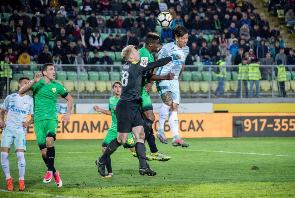 РОСГОССТРАХ-Чемпионат России 2017/18, «Анжи» — «Зенит»