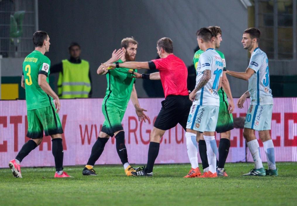 РОСГОССТРАХ-Чемпионат России 2017/18, «Анжи» — «Зенит»