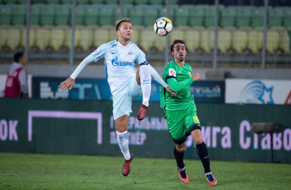 РОСГОССТРАХ-Чемпионат России 2017/18, «Анжи» — «Зенит»