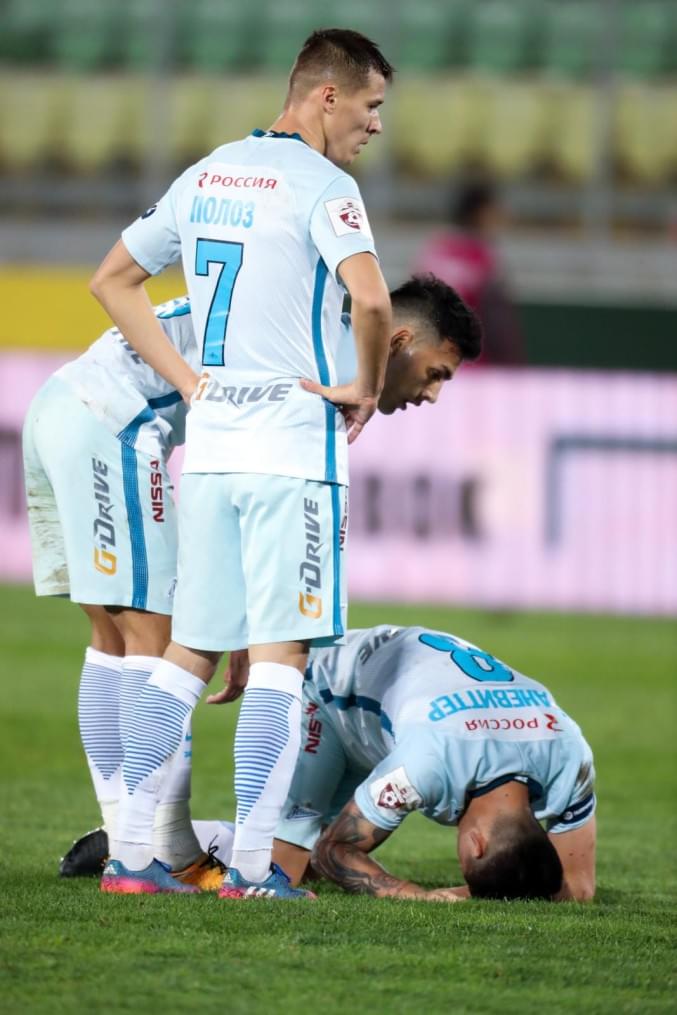 РОСГОССТРАХ-Чемпионат России 2017/18, «Анжи» — «Зенит»