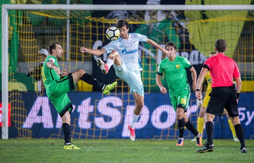 РОСГОССТРАХ-Чемпионат России 2017/18, «Анжи» — «Зенит»