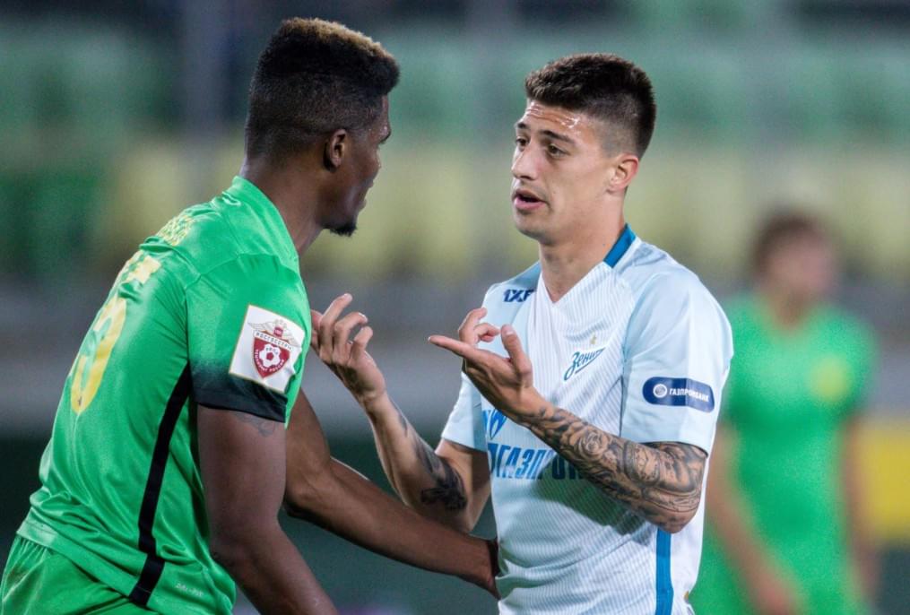 РОСГОССТРАХ-Чемпионат России 2017/18, «Анжи» — «Зенит»