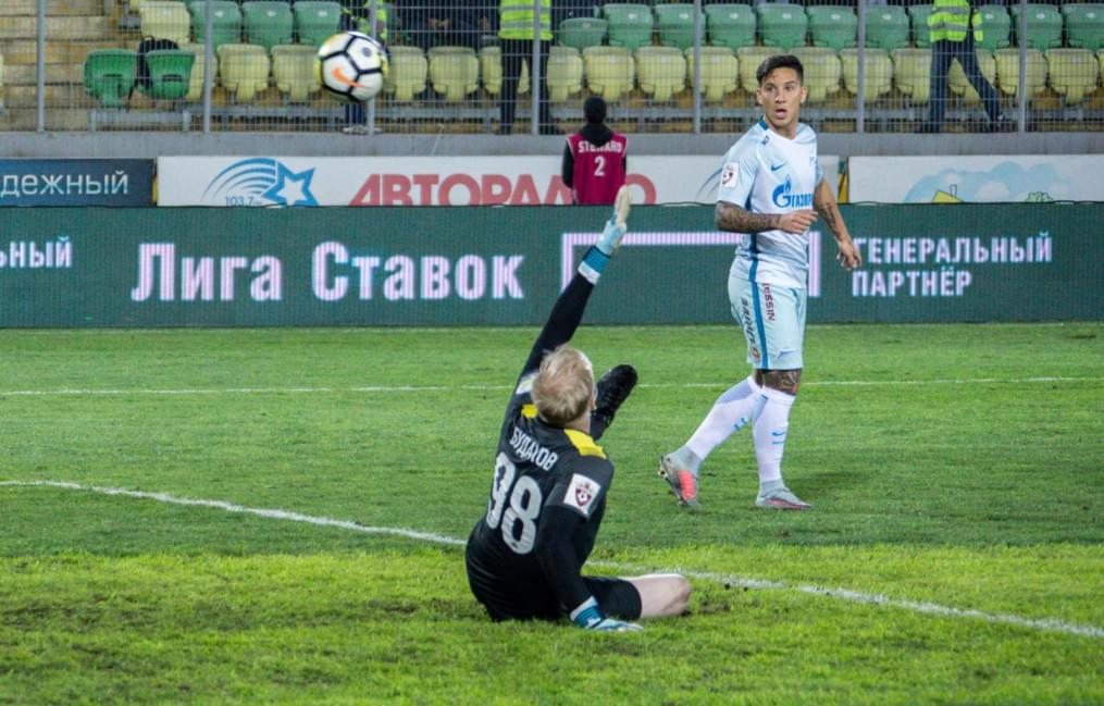 РОСГОССТРАХ-Чемпионат России 2017/18, «Анжи» — «Зенит»