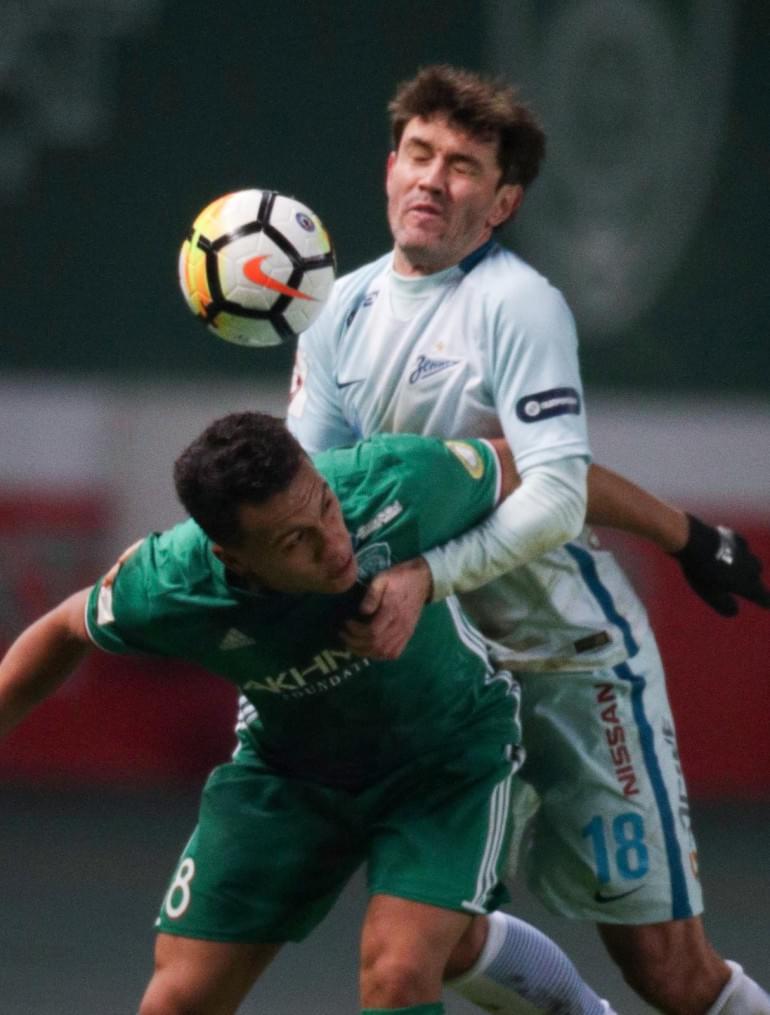 РОСГОССТРАХ-Чемпионат России 2017/18, «Ахмат» — «Зенит»