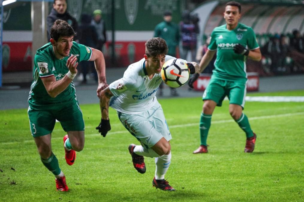 РОСГОССТРАХ-Чемпионат России 2017/18, «Ахмат» — «Зенит»