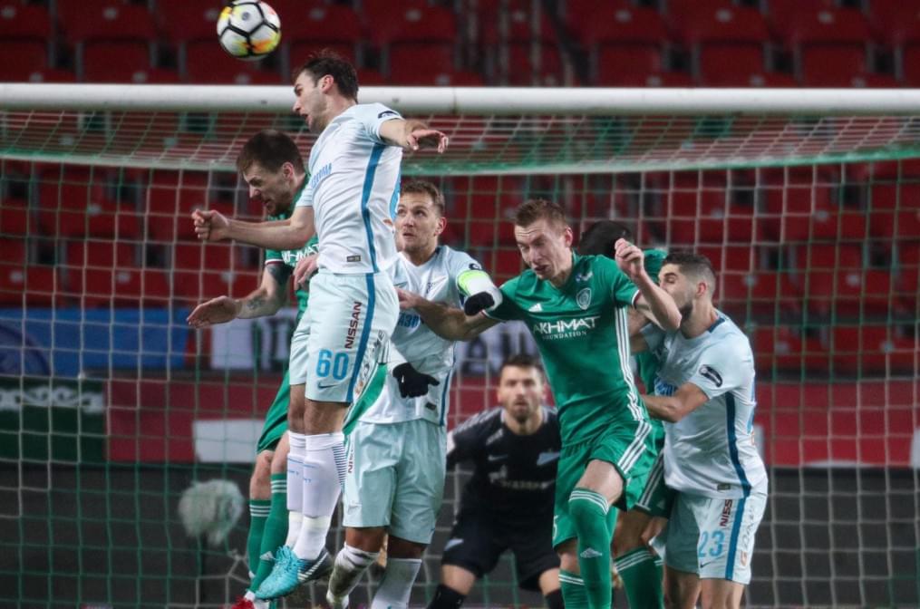 РОСГОССТРАХ-Чемпионат России 2017/18, «Ахмат» — «Зенит»