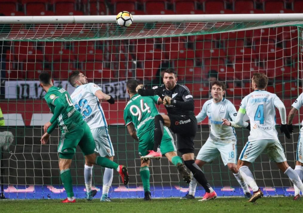 РОСГОССТРАХ-Чемпионат России 2017/18, «Ахмат» — «Зенит»