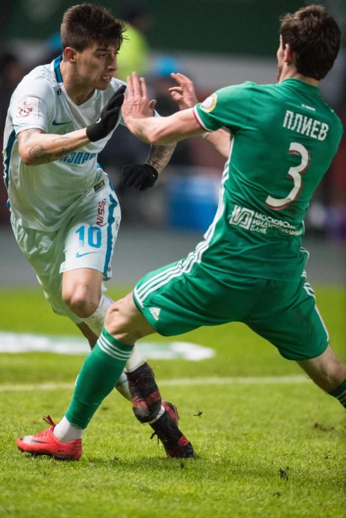 РОСГОССТРАХ-Чемпионат России 2017/18, «Ахмат» — «Зенит»