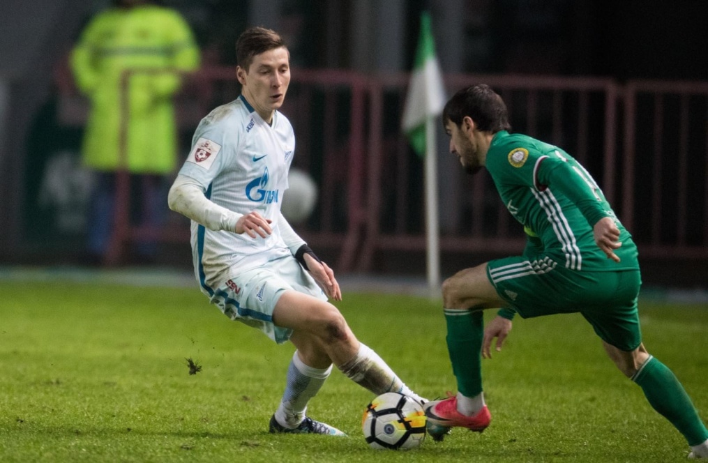 РОСГОССТРАХ-Чемпионат России 2017/18, «Ахмат» — «Зенит»