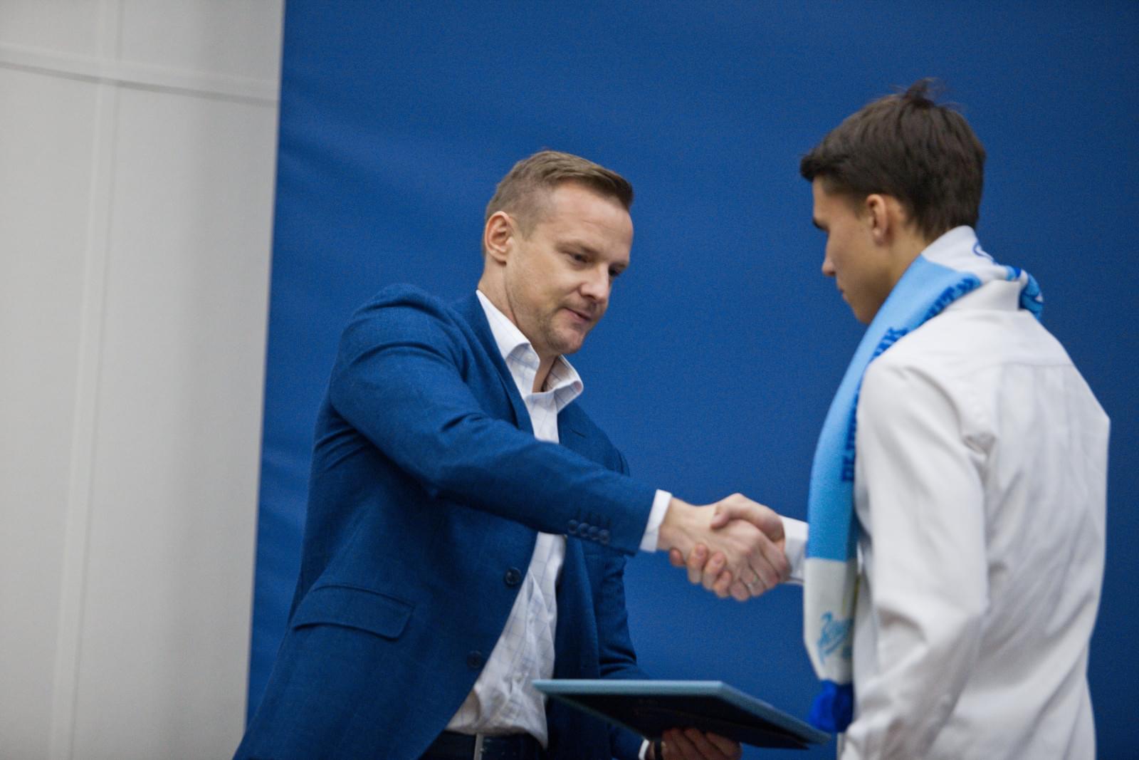 Выпускной у команды Академии ФК «Зенит» 2000 г.р. и посвящение в зенитовцы команд 2007 и 2008 гг.р.