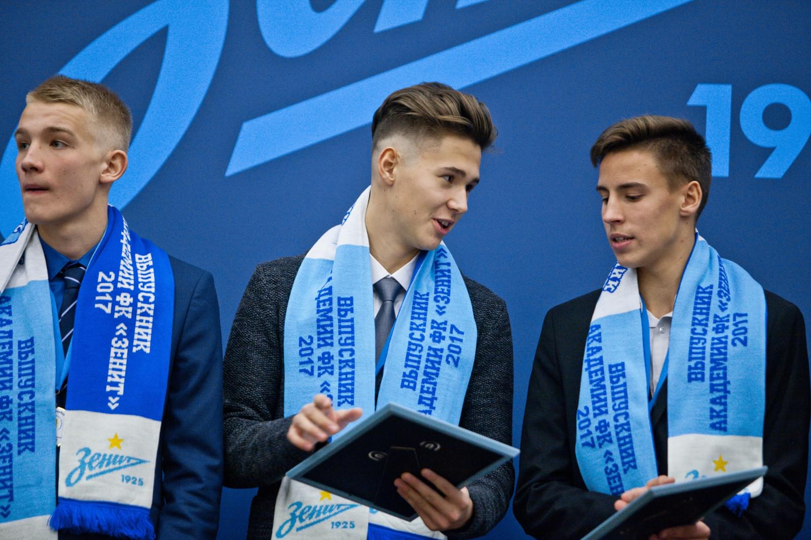 Выпускной у команды Академии ФК «Зенит» 2000 г.р. и посвящение в зенитовцы команд 2007 и 2008 гг.р.