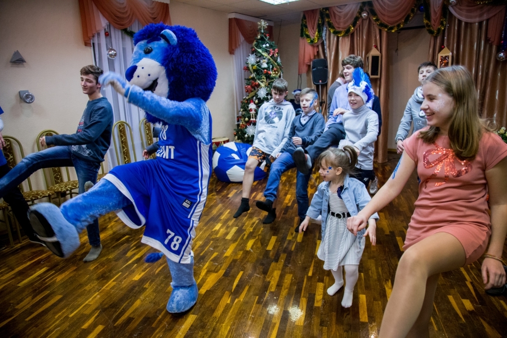 Клуб Добрых Дел: «Новогодний рейс» сине-бело-голубых