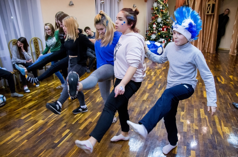 Клуб Добрых Дел: «Новогодний рейс» сине-бело-голубых