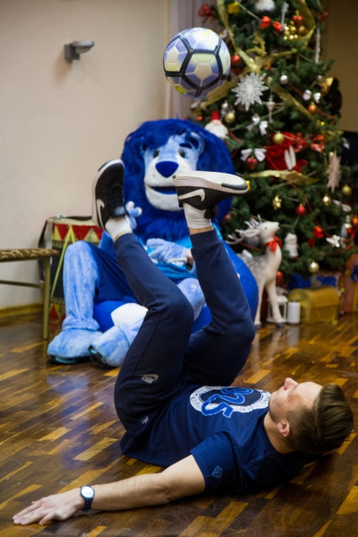 Клуб Добрых Дел: «Новогодний рейс» сине-бело-голубых