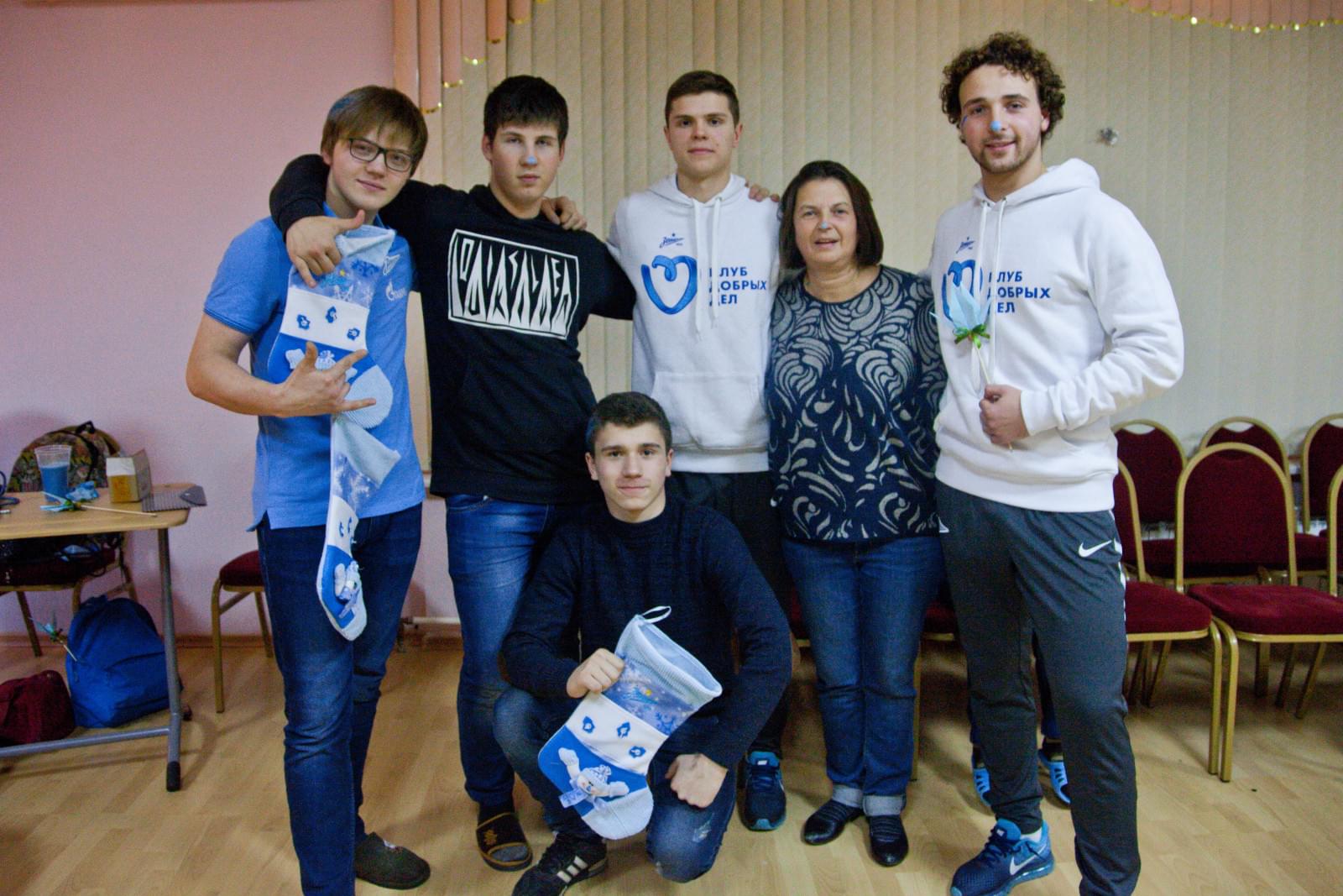 Клуб Добрых Дел: «Новогодний рейс» сине-бело-голубых