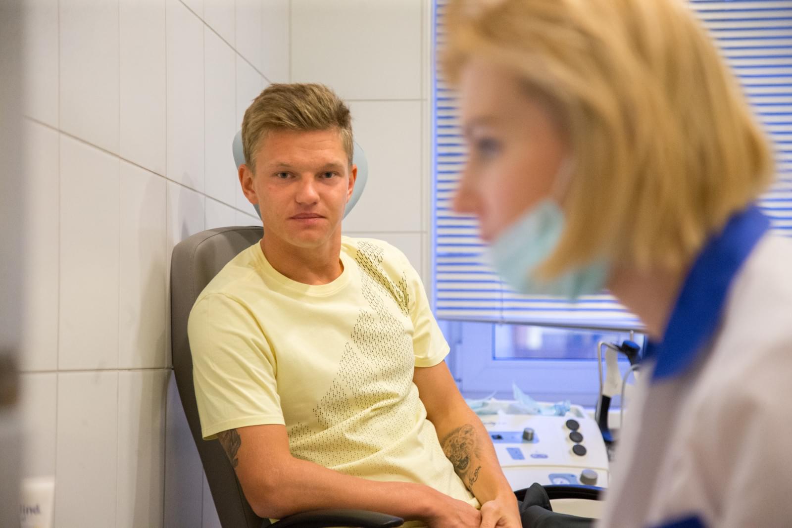 Первый день зимнего осмотра в ММЦ «СОГАЗ»