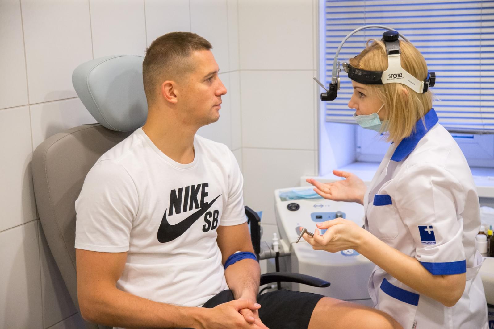 Первый день зимнего осмотра в ММЦ «СОГАЗ»