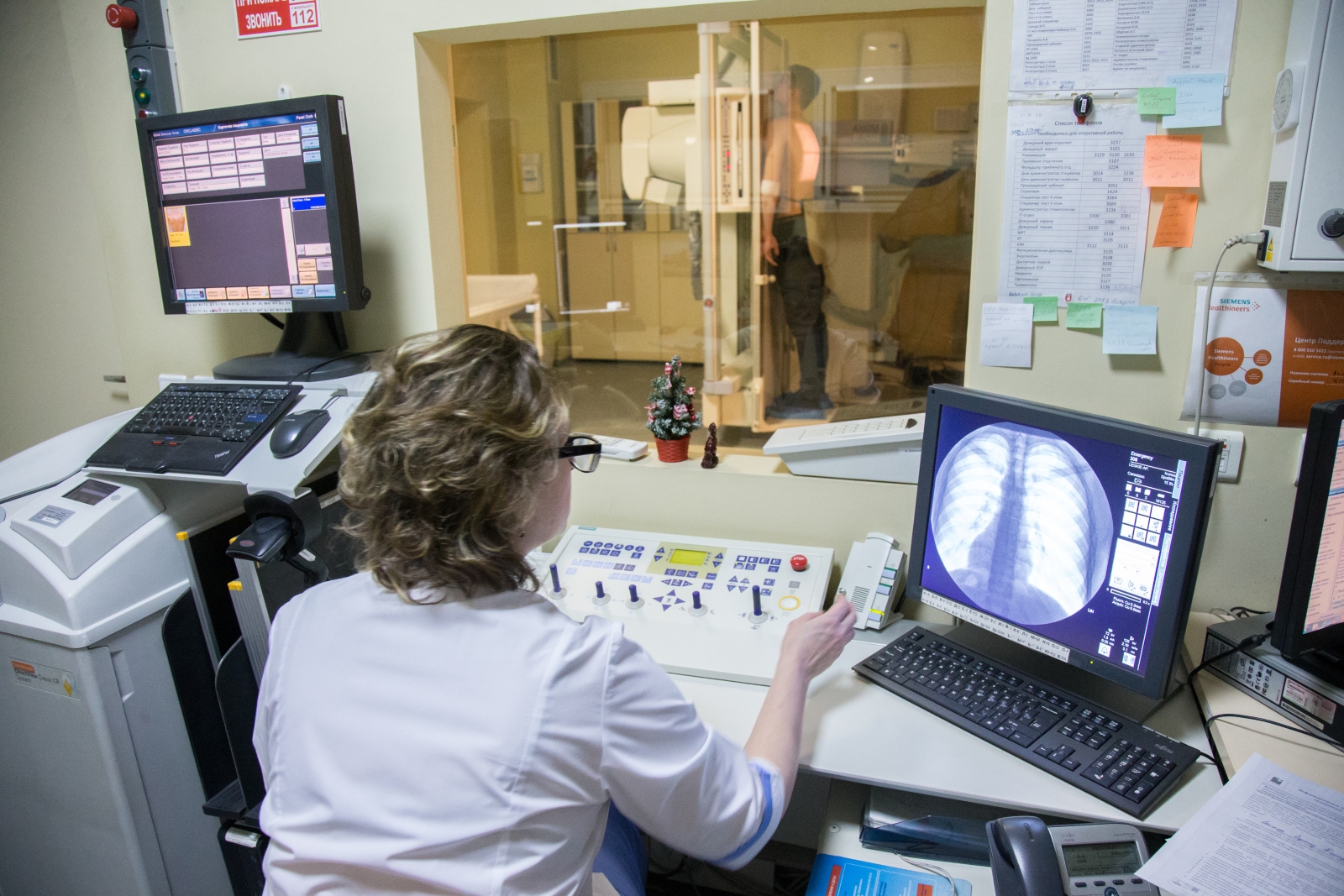 Первый день зимнего осмотра в ММЦ «СОГАЗ»