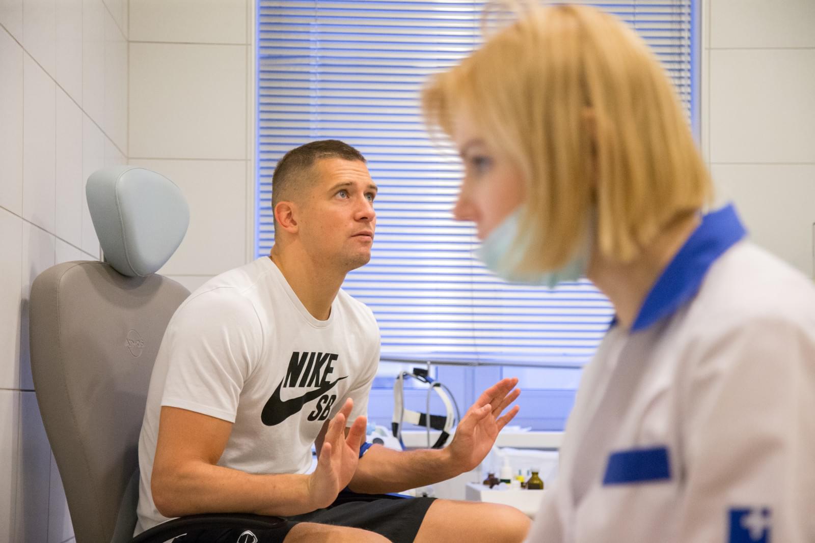 Первый день зимнего осмотра в ММЦ «СОГАЗ»